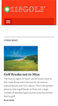 Mobile Screenshot of 118golf.co.uk